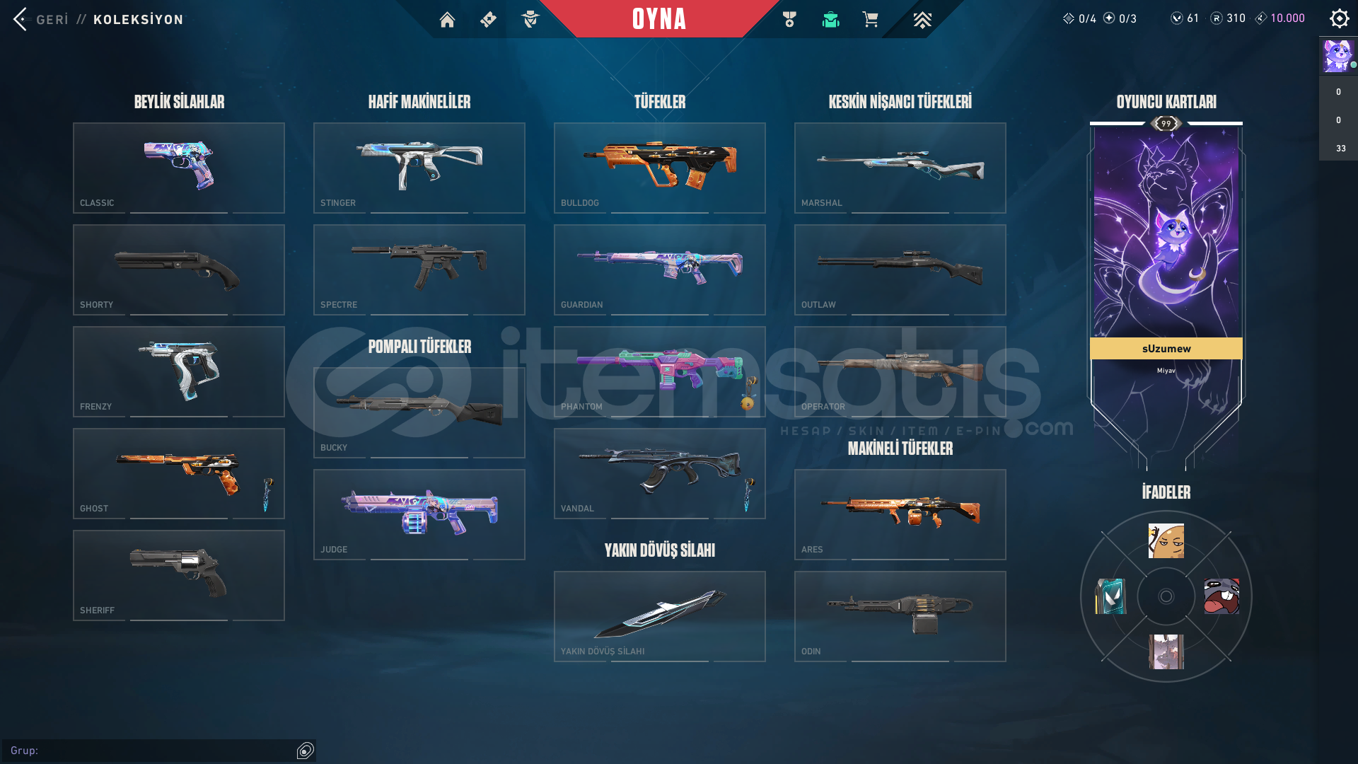 DOLU 2 BIÇAKLI VALO HESABI + LOL HESABI DOLU 2 BIÇAKLI VALO HESABI + LOL HESABI