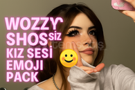 ⭐ DOLU DOLU KIZ SESLERİ VE EMOJİ GİF PACK ⭐