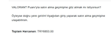 DOLU DOLU KURONOMİ VANDALLI PLAT 3 HESAP 