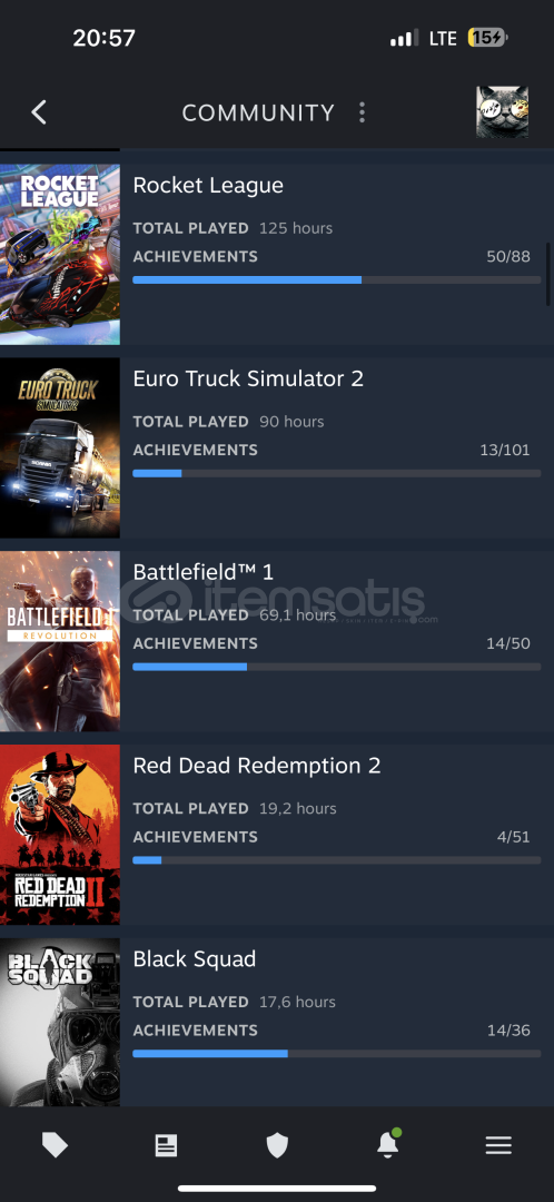 Dolu dolu steam hesabı  Dolu dolu steam hesabı