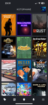 DOLU STEAM HESABI SATILIKTIR