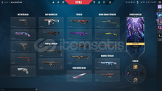 DOLU VALORANT HESABI TÜM GÖZDE SKINLER MEVCUT DOLU VALORANT HESABI TÜM GÖZDE SKINLER MEVCUT