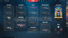 DOLULAR DOLUSU 66 SKİN BATTLE PAS HARİÇ