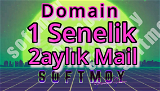 Domain 1 Senelik + Kurumsal Mail