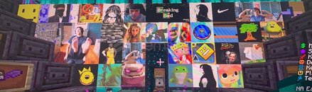 Donut smp istediğiniz map art cizilir