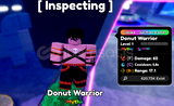 Donut Warrior(Katakuri) Anime Defenders