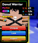 DONUT WARRIOR NOT EVO WITH REQUIEM/ ANIME DEF