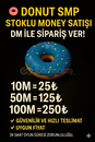 DonutSmp 100M Oyun Parası