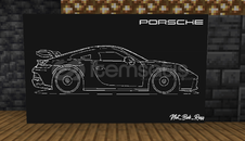 DonutSMP Porsche 3x5 Map ART