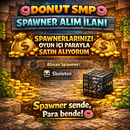 DonutSMP spawnerlarınız oyun içi parayla 