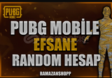 ⚡[DOP DOLU] PUBG MOBİLE RANDOM HESAP