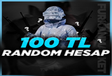 ⭐|OTOMATİK TESLİMAT| 100TL PUBG RANDOM HESAP⭐