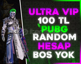 BOS YOK | 100TL PUBG RANDOM HESAP