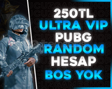 250TL PUBG RANDOM HESAP | BOS YOK