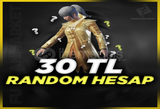 ⭐|DOPDOLU| 30TL PUBG RANDOM HESAP ULTRAVİP++⭐