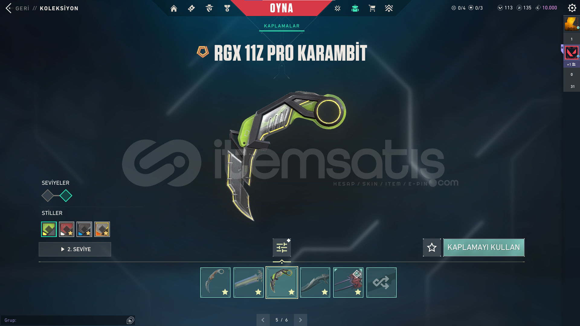 DOPDOLU 307 LVL & 122 SKİN PAZARLIK YAPILIR DOPDOLU 307 LVL & 122 SKİN PAZARLIK YAPILIR