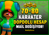 ⭐DOPDOLU! KESİN 70-80 KARAKTER! MAİL DEĞİŞEN⭐