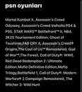 RDR2li dopdolu PSN hesabı RDR2li dopdolu PSN hesabı