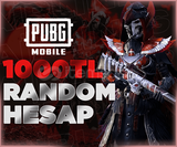 ⭐DOPDOLU / PUBG MOBİLE 1000TL RANDOM HESAP⭐