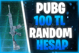 ⭐️ DOPDOLU | PUBG MOBİLE 100TL RANDOM HESAP