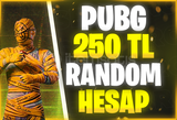 ⭐️ DOPDOLU | PUBG MOBİLE 250TL RANDOM HESAP