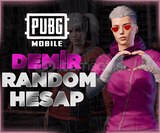 ⭐DOPDOLU / PUBG MOBİLE DEMİR RANDOM HESAP⭐