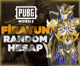 ⭐DOPDOLU / PUBG MOBİLE FİRAVUN RANDOM HESAP⭐