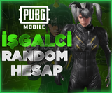 ⭐DOPDOLU / PUBG MOBİLE İŞGALCİ RANDOM HESAP⭐