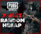 ⭐DOPDOLU / PUBG MOBİLE X-SUİT RANDOM HESAP⭐