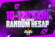DOTA 2 / 10-100 SKİN MAİL DEĞİŞEN RANDOM HESAP