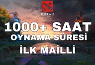 ❤️ DOTA 2 ❤️ 1000 SAAT ❤️ Steam ❤️