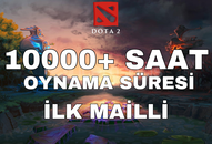 ❤️ DOTA 2 ❤️ 10000 SAAT ❤️ Steam ❤️