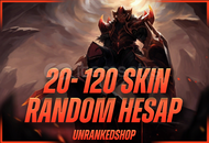 DOTA 2 / 20-120 SKİN MAİL DEĞİŞEN RANDOM HESAP