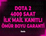 DOTA 2+3 OYUN 4000 SAAT | GARANTİ