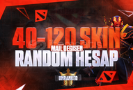 DOTA 2 / 40-100 SKİN MAİL DEĞİŞEN RANDOM HESAP
