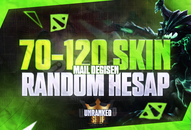DOTA 2 / 70-100 SKİN MAİL DEĞİŞEN RANDOM HESAP