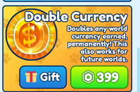 ⚡ DOUBLE CURRENCY | BUBBLE GUM SİM INFINTY 