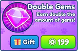 ⭐Double Gem | Bubble Gum Simulator INFINITY⭐