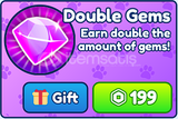 ✨DOUBLE GEMS BUBBLE GUM SIMULATOR INFINITY✨