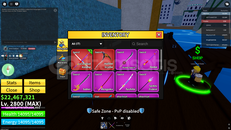 ⭐Lvl 2800 + GOD + CDK + SG +Cyborg V4 FULL GEAR⭐