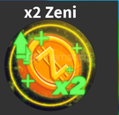 Dragon Ball Rage : x2 Zeni GİFT