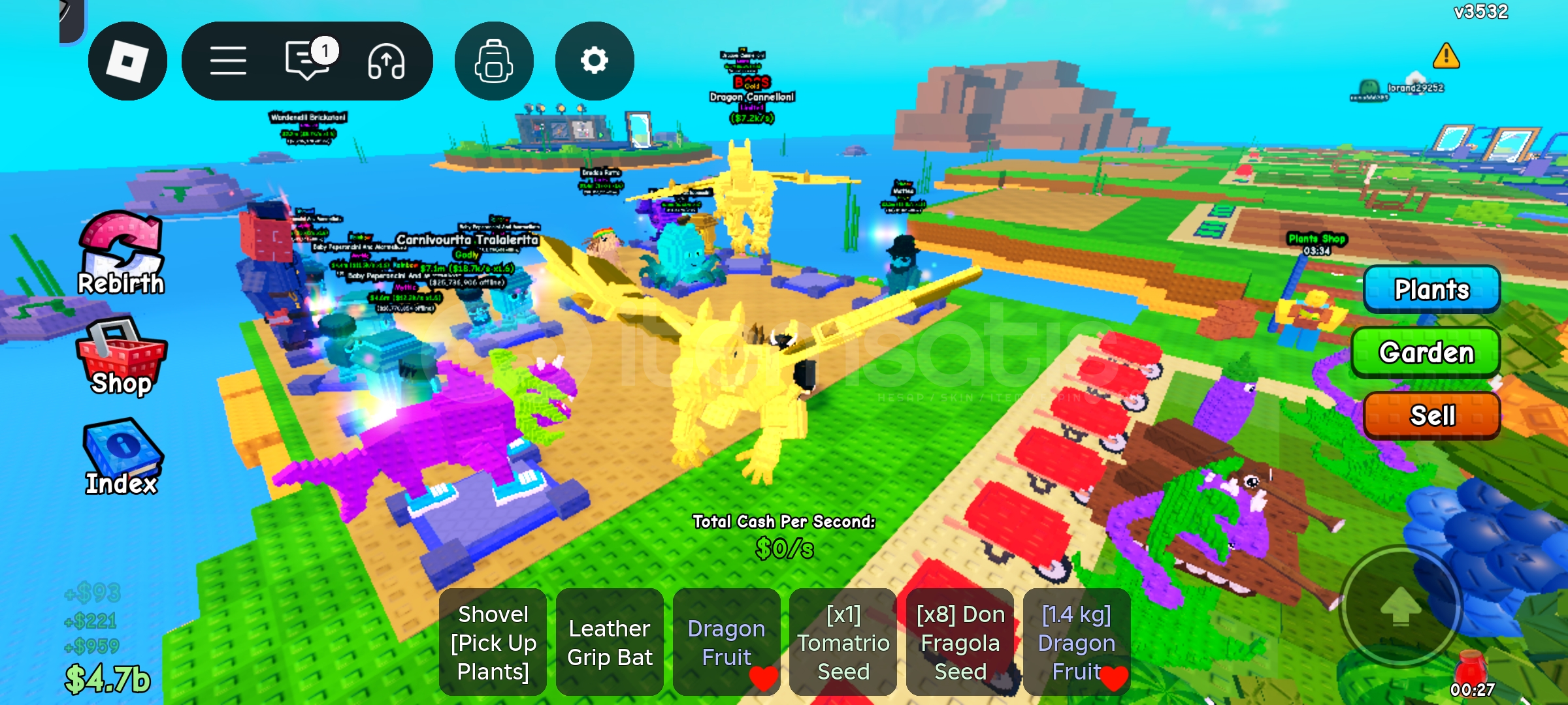 Dragon cannelloni plant vs brainrots  Dragon cannelloni plant vs brainrots