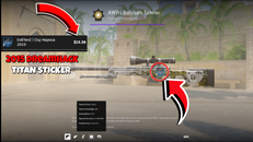 DREAMH4CK2015 TITAN STICKERLI AWP