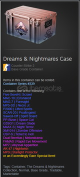 Dreams & Nightmares Case