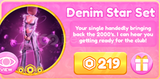 Dress To Impress Denim Star Set