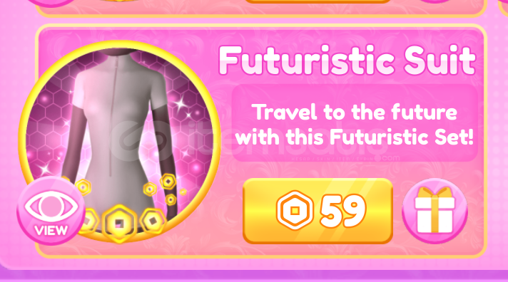 Dress To İmpress Futuristic Suit Dress To İmpress Futuristic Suit