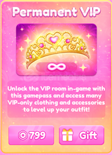 Dress To Impress Permament Vip