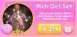 ✅DRESS TO IMPRESS⭐RICH GIRL SET⚡