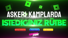 [SINIRSIZ]ROBLOX ASKERİ KAMPTA İSTEDİĞİNİZ RÜTBE