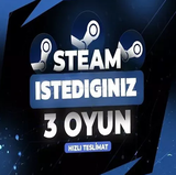 ⭐İstediğiniz 3 Oyun + Garanti⭐